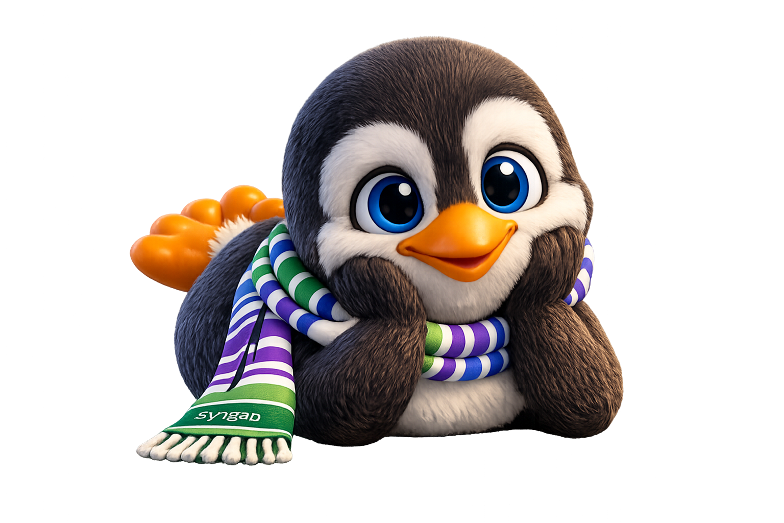 Pinguïn mascotte